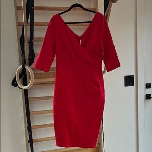 Muxxn Red Women's Wiggle Dress